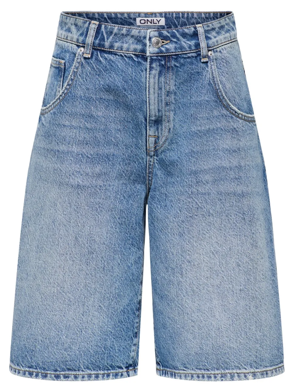 ONLMATE Medelhög midja Baggy Fit Denimshorts