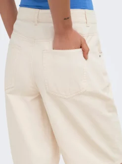 ONLMATE-SILLA Lös passform Denimshorts