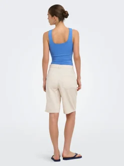 ONLMATE-SILLA Lös passform Denimshorts