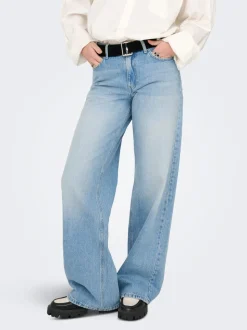 ONLMAYA Medelhög midja Vida ben Jeans