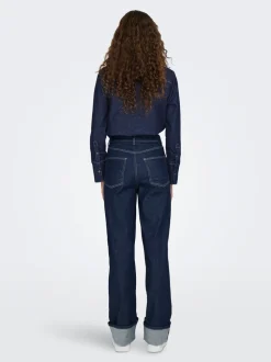 ONLMERCER Hög midja Vida ben Jeans