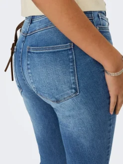 ONLMILA Hög midja Skinny Fit Ankellängd Jeans