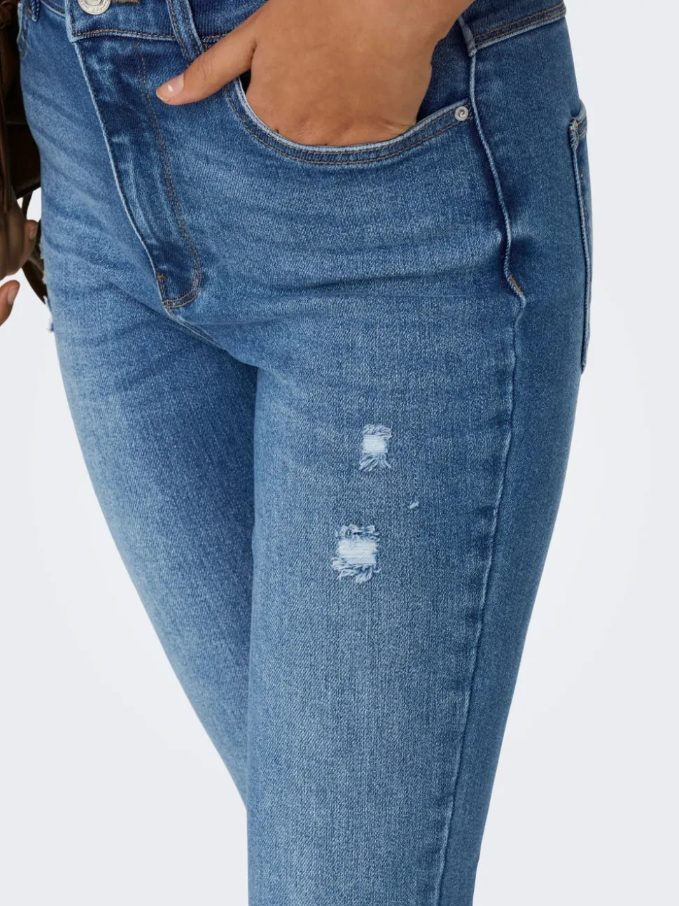 ONLMILA Hög midja Skinny Fit Ankellängd Jeans