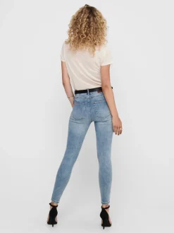 ONLMILA Hög midja Skinny Fit Ankellängd Jeans