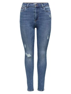 ONLMILA Hög midja Skinny Fit Ankellängd Jeans