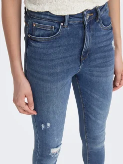 ONLMILA Hög midja Skinny Fit Ankellängd Jeans
