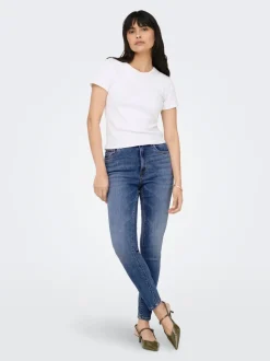 ONLMILA Hög midja Skinny Fit Ankellängd Jeans