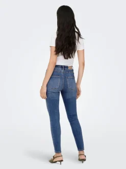 ONLMILA Hög midja Skinny Fit Ankellängd Jeans
