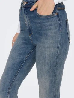 ONLMILA Hög midja Utsvängd passform Jeans