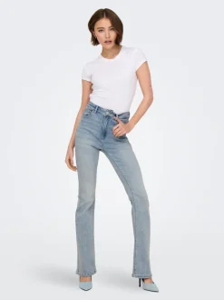 ONLMILA Hög midja Utsvängd passform Jeans