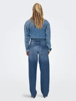 ONLNEXA Medelhög midja Baggy Fit Jeans