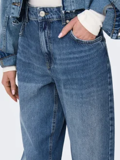 ONLNEXA Medelhög midja Baggy Fit Jeans