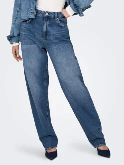 ONLNEXA Medelhög midja Baggy Fit Jeans