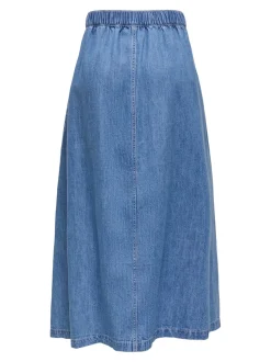 ONLNOEMI Jeanskjol Midikjol