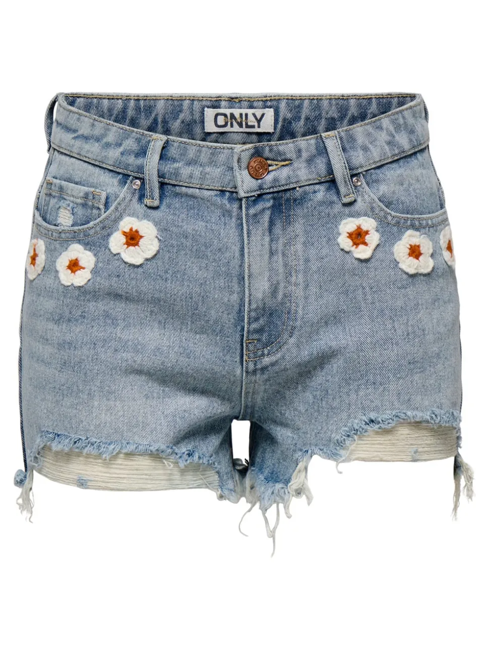 ONLPACY Hög midja Normal passform Denimshorts