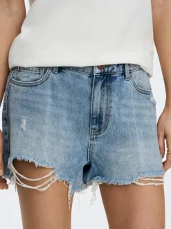 ONLPACY Hög midja Normal passform Denimshorts