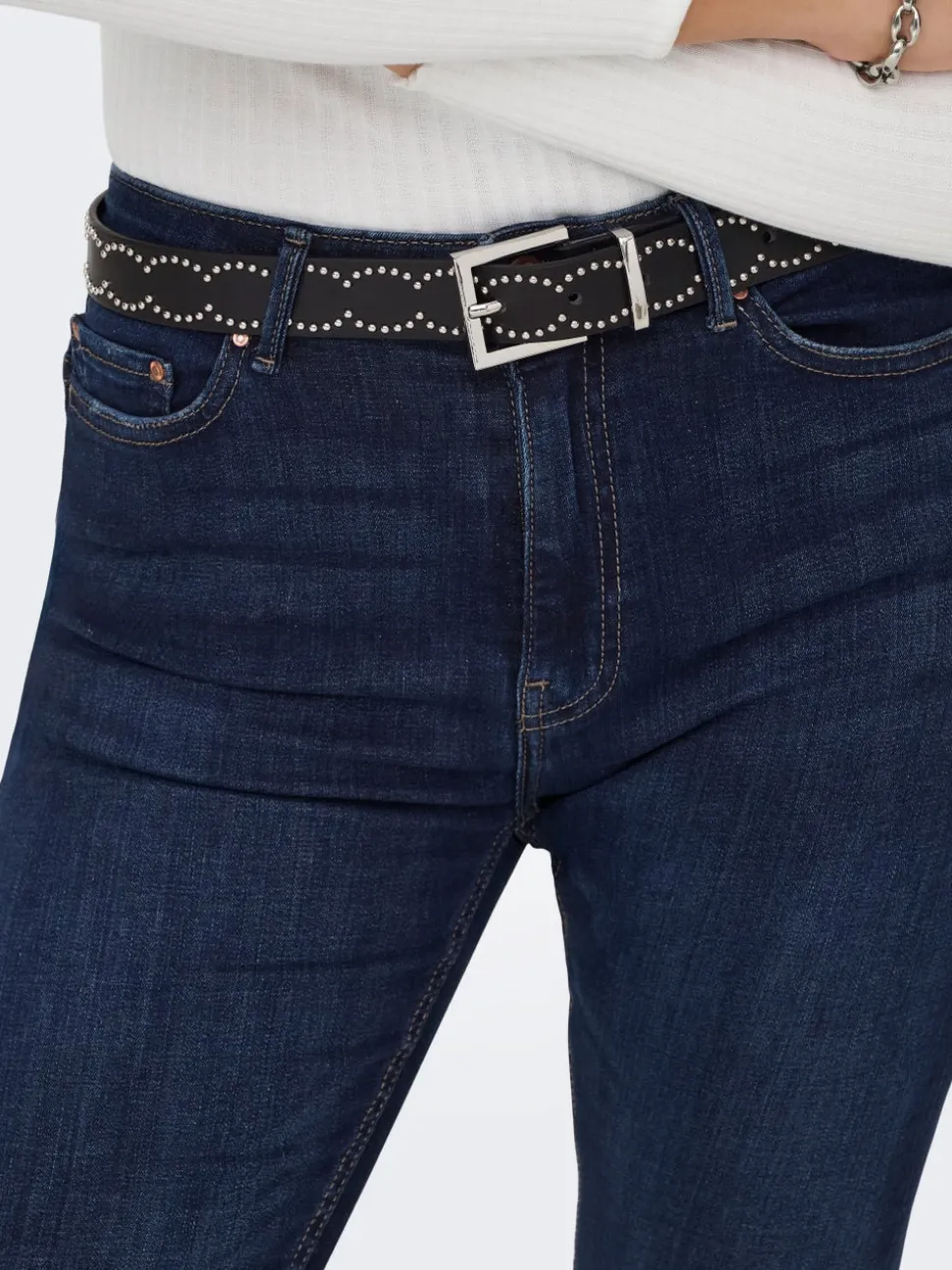 ONLPAOLA Hög midja Skinny Fit Jeans