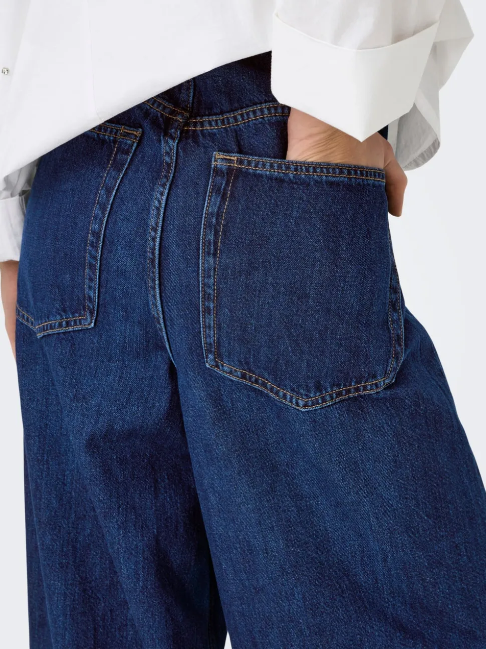 ONLPAULINA Hög midja Baggy Fit Jeans