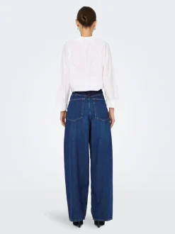 ONLPAULINA Hög midja Baggy Fit Jeans