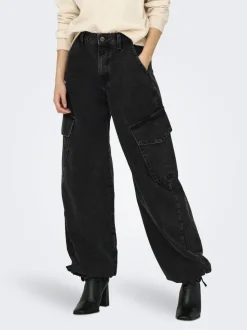 ONLPERNILLE Hög midja Joggerpassform Jeans