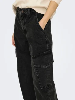 ONLPERNILLE Hög midja Joggerpassform Jeans