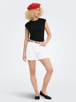 ONLPHINE Hög midja Normal passform Denimshorts