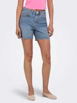 ONLPHINE Hög midja Normal passform Denimshorts