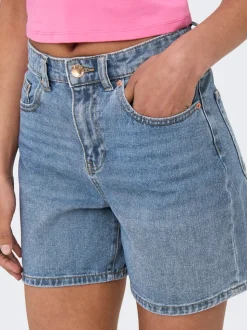 ONLPHINE Hög midja Normal passform Denimshorts