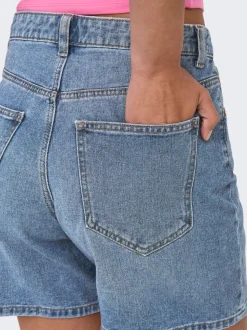 ONLPHINE Hög midja Normal passform Denimshorts