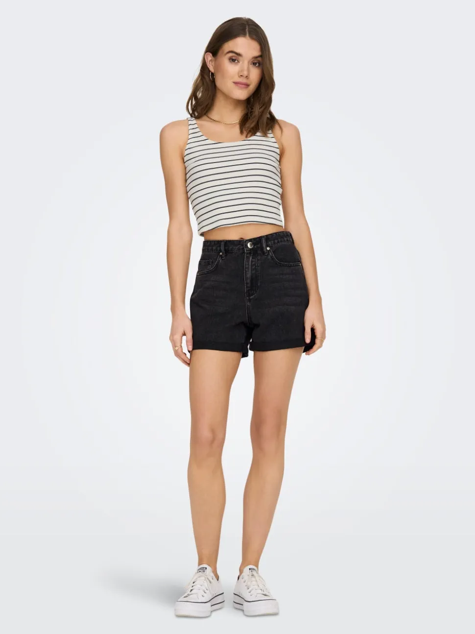 ONLPHINE Normal midja Normal passform Denimshorts