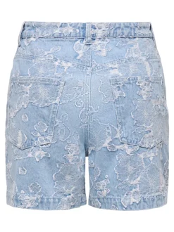 ONLPHINE-AUDE Hög midja Normal passform Denimshorts