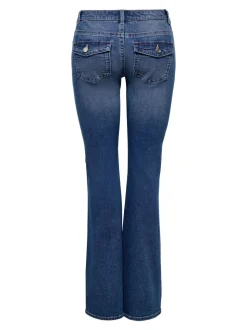 ONLPHOEBE Låg midja Utsvängd passform Jeans