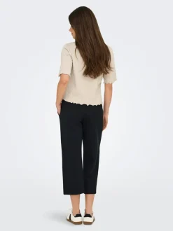 ONLPOPTRASH-SUKI Cropped Fit Klassiska byxor