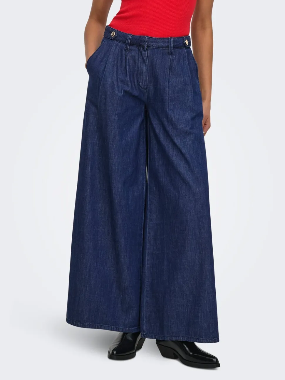 ONLPOSE Hög midja Vida ben Jeans