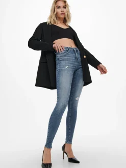 ONLPOWER Medelhög midja Skinny Fit Jeans