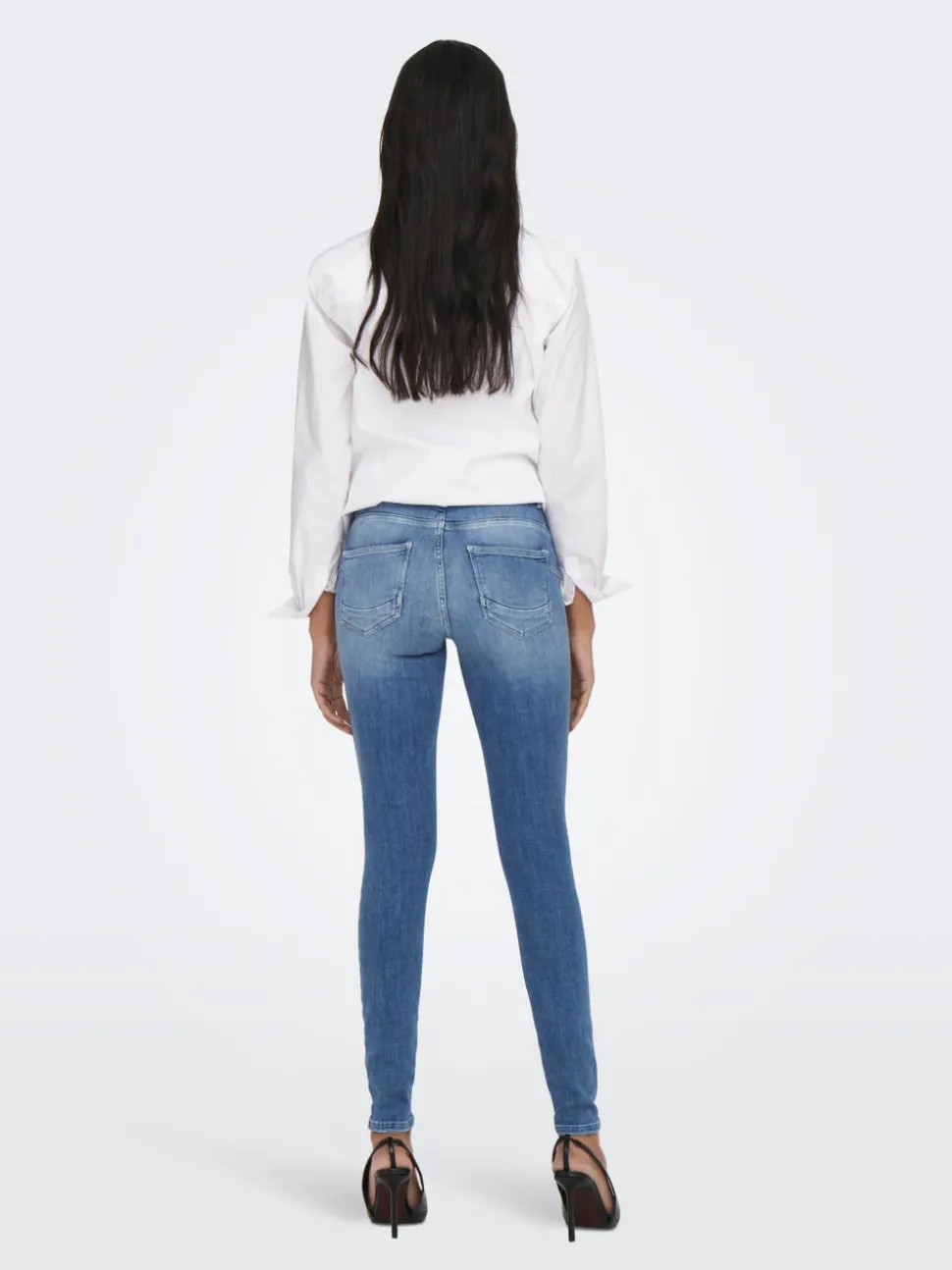 ONLPOWER Medelhög midja Skinny Fit Jeans