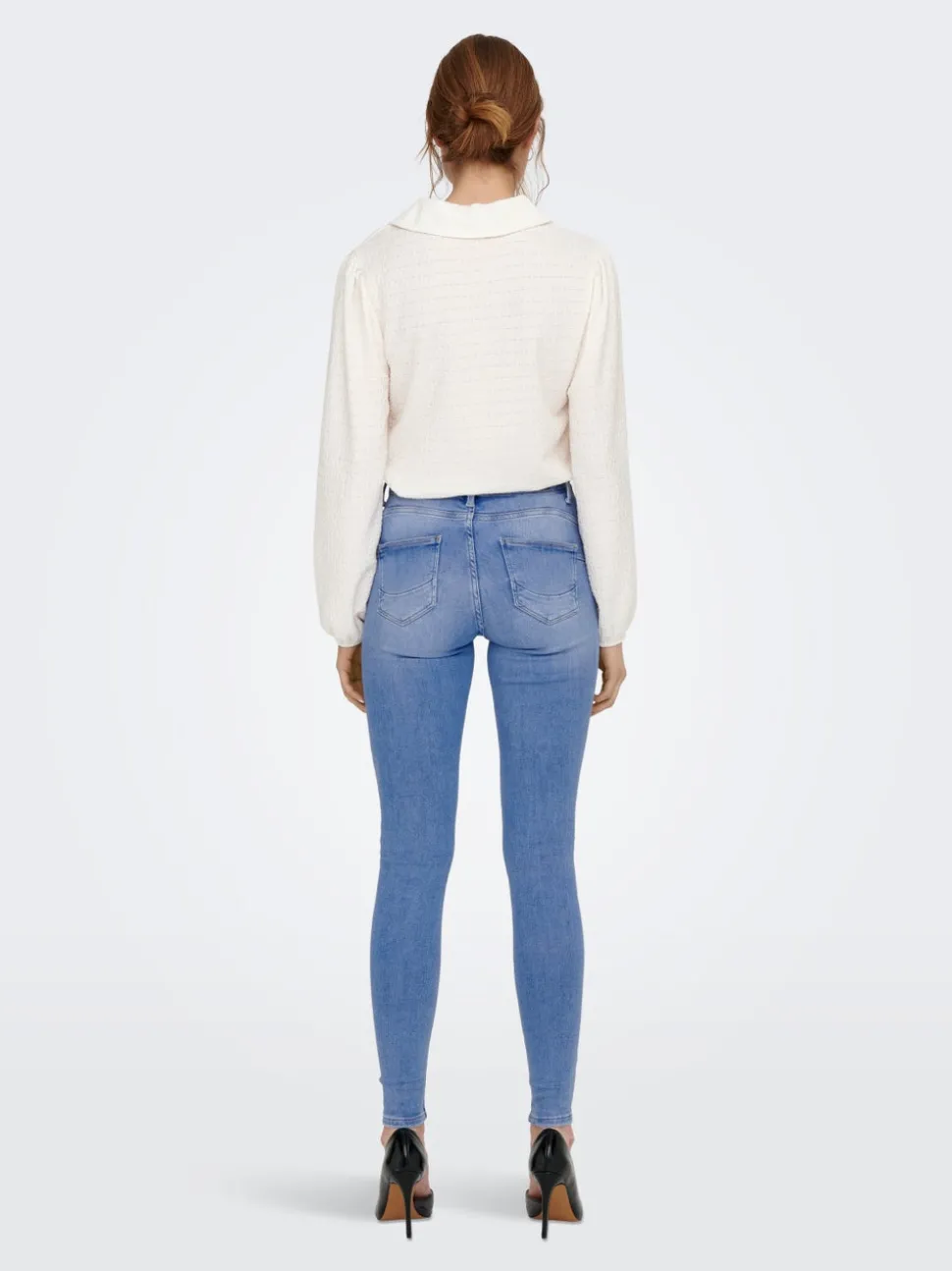 ONLPOWER Medelhög midja Skinny Fit Jeans