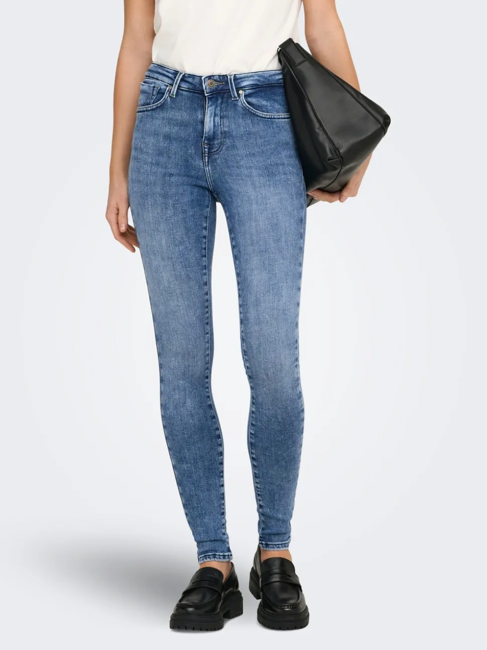 ONLPOWER Medelhög midja Skinny Fit Jeans