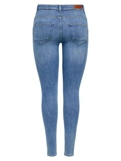 ONLPOWER Medelhög midja Skinny Fit Ankellängd Jeans