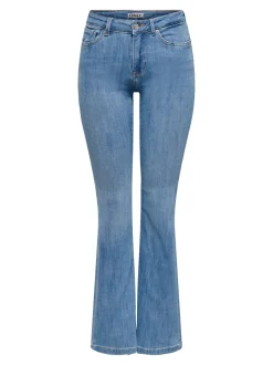ONLPOWER Medelhög midja Utsvängd passform Jeans