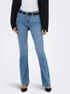 ONLPOWER Medelhög midja Utsvängd passform Jeans