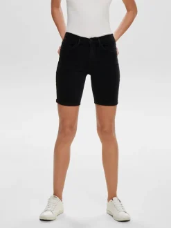 ONLRAIN Medelhög midja Bodycon Fit Denimshorts