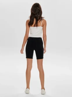 ONLRAIN Medelhög midja Bodycon Fit Denimshorts