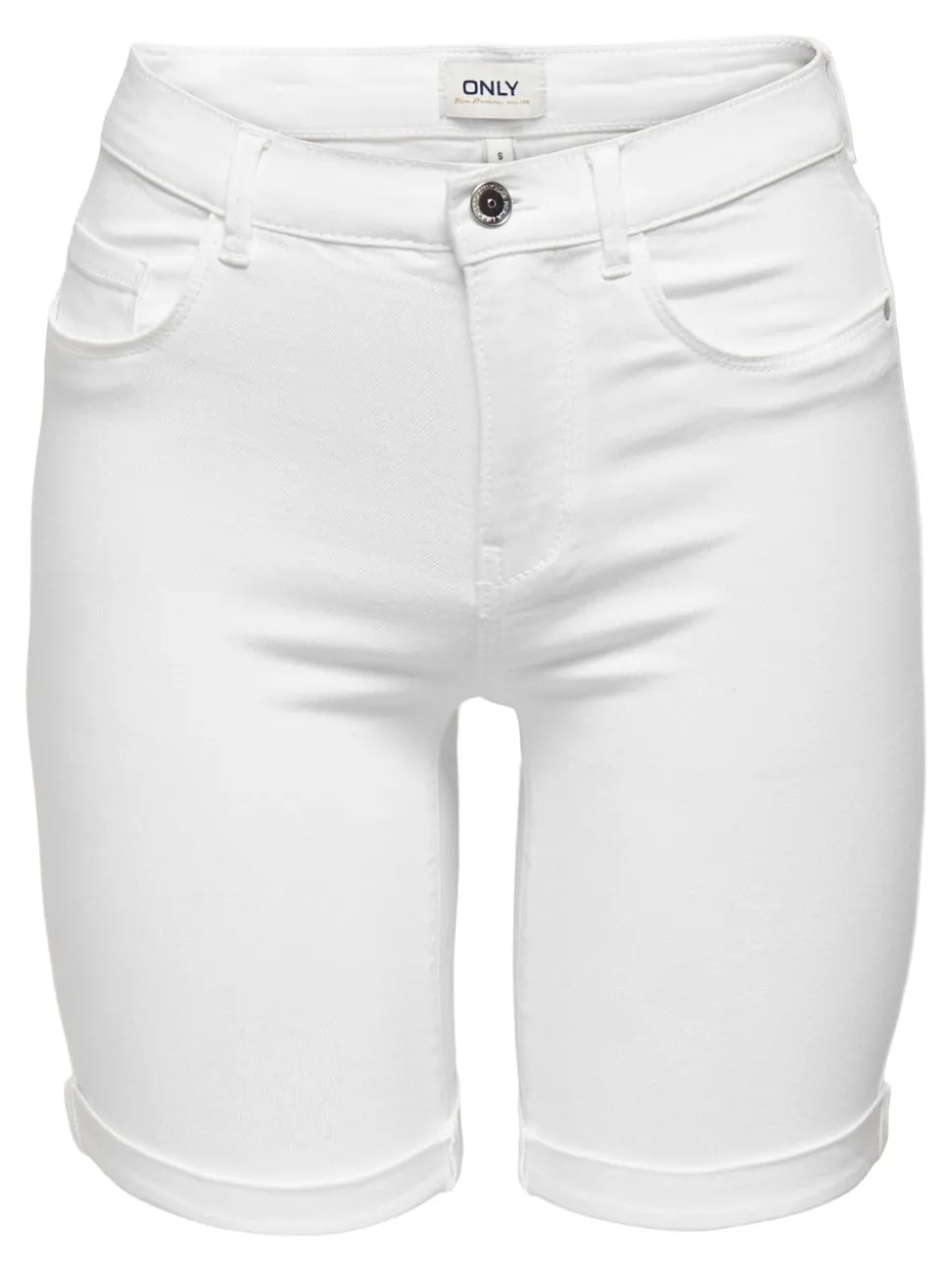 ONLRAIN Medelhög midja Bodycon Fit Denimshorts