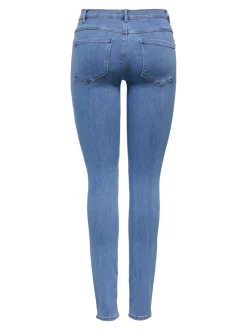 ONLRAIN Medelhög midja Skinny Fit Jeans