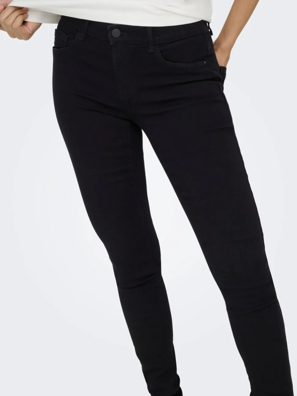 ONLRAIN Medelhög midja Skinny Fit Jeans