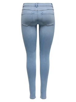 ONLRAIN Medelhög midja Skinny Fit Jeans