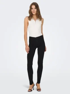 ONLRAIN Medelhög midja Skinny Fit Jeans