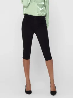 ONLRAIN Normal midja Skinny Fit Denimshorts