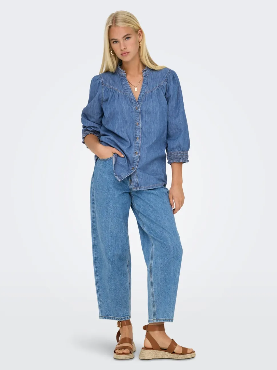 ONLRAYA Denimskjorta